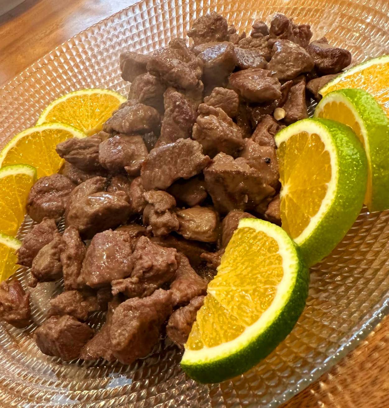 鹿肉のひとくちステーキ